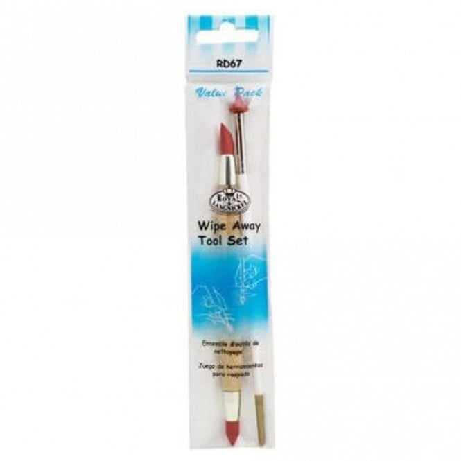 Royal Brush 2 Pieces Wipe Away Tool Set
