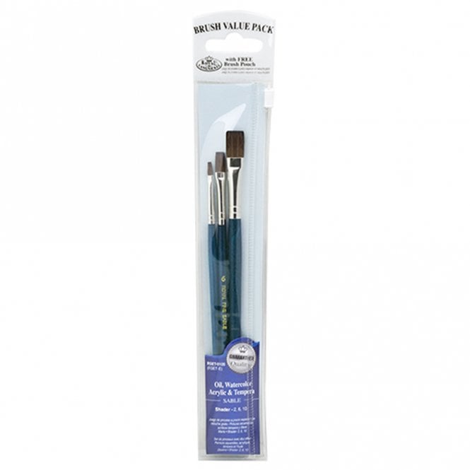 Royal Brush 3 Pieces Bristle/Camel Set - Shaders 2, 6, 10