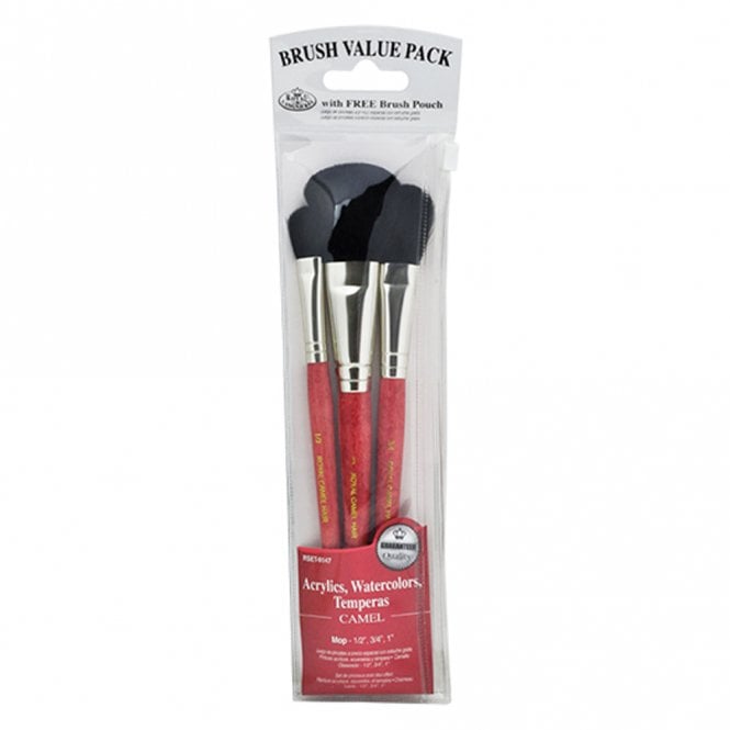 Royal Brush 3 Pieces Camel Set - Mops