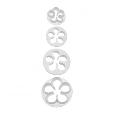 S/M/L/XL 5 Petal Cutter - Set of 4