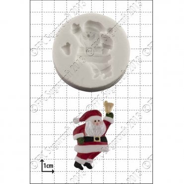 'Santa Claus with Bell' Silicone Mould