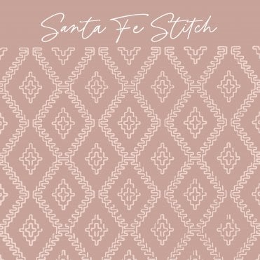 Santa Fe Stitch Embossing Parchment Sheets - Pack of 6