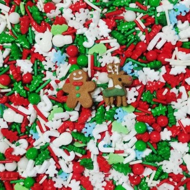 Santa's Holiday Sprinkle Blend - 80g
