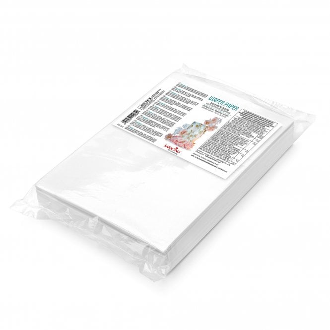 Saracino Bulk Pack of 100 - Premium Edible Wafer Paper (Thickness: 0.3mm)