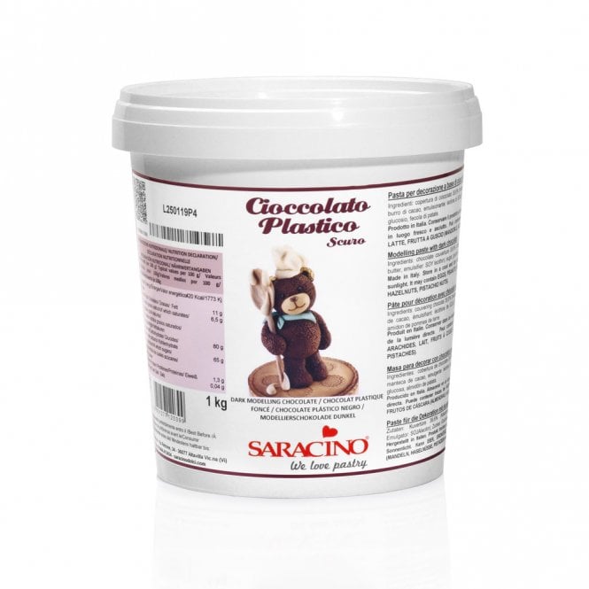 Saracino Dark Modelling Chocolate Paste