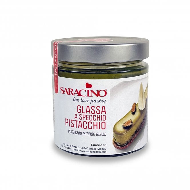 Saracino Pistachio Mirror Glaze - 350g