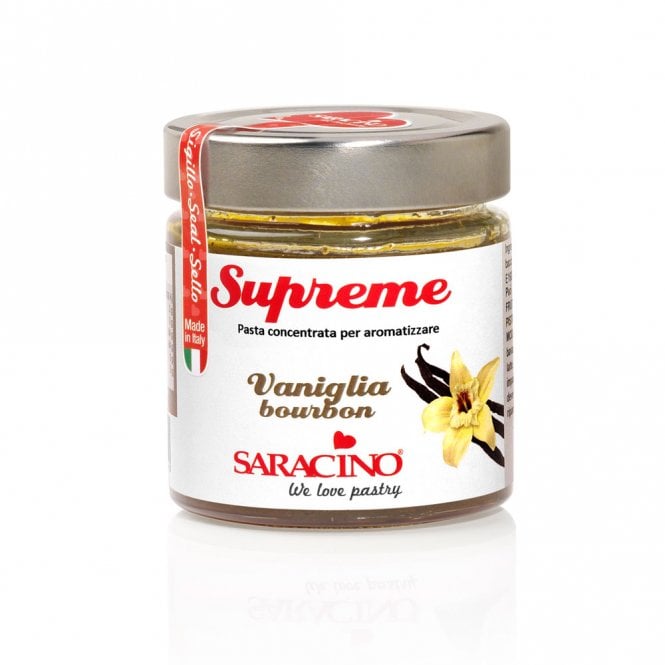 Saracino VANILLA BOURBON WITH BERRIES Concentrated Food Flavouring 200g