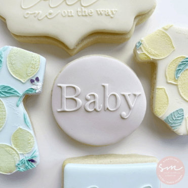 Baby Serif - Cookie Stamp