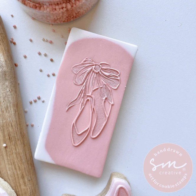 Sarah Maddison Ballet Slippers - Cookie Stamp