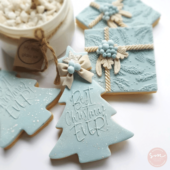 Sarah Maddison Best Christmas Ever! - Cookie Stamp
