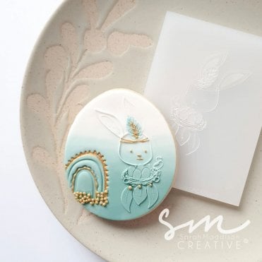 Boho Boy Bunny - Cookie Stamp