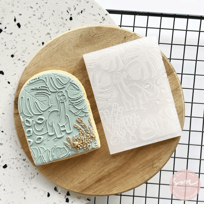 Sarah Maddison Brontosaurus - Cookie Stamp