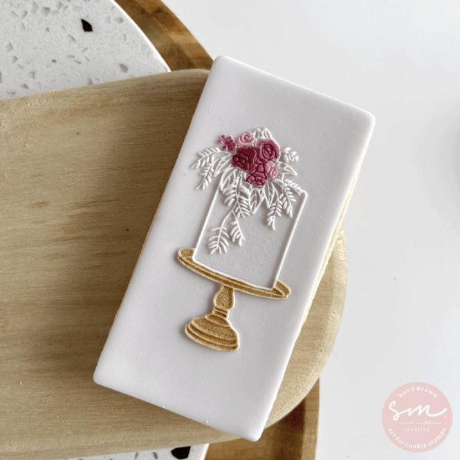 Sarah Maddison Cake - Cookie Stamp