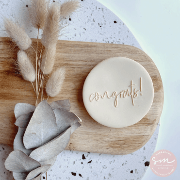 Congrats! - Cookie Stamp