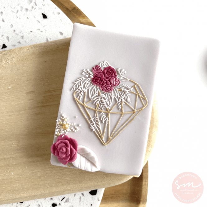 Sarah Maddison Diamond - Cookie Stamp