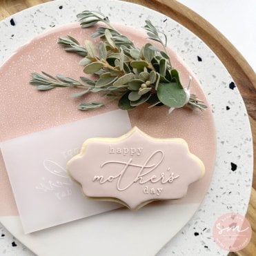 Happy Mother's Day - Cookie Stamp
