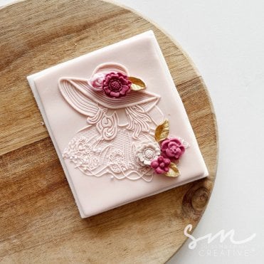 Hatted Beauty - Cookie Stamp