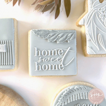 Home Sweet Home - Cookie Stamp