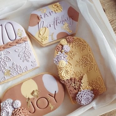 Leafy pattern - Cookie Stamp