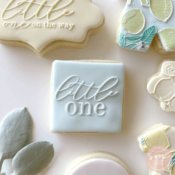 Sarah Maddison Little One - Cookie Stamp