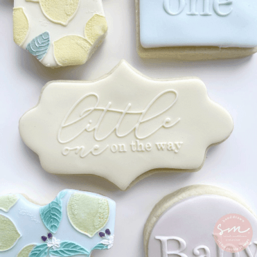 Little One On The Way - Cookie Stamp