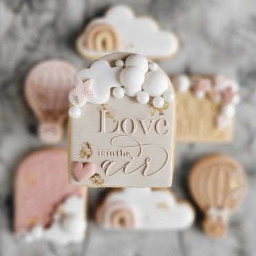 Love is in the Air - Cookie Stamp