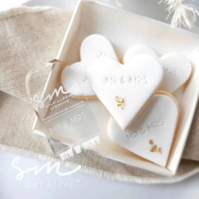 Sarah Maddison Mr & Mrs Impression Letter Press