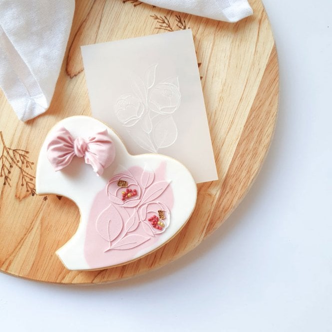 Sarah Maddison Pretty Peony - Cookie Stamp