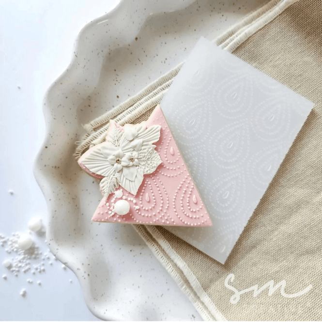 Sarah Maddison Spotted Drops Pattern Cookie Stamp