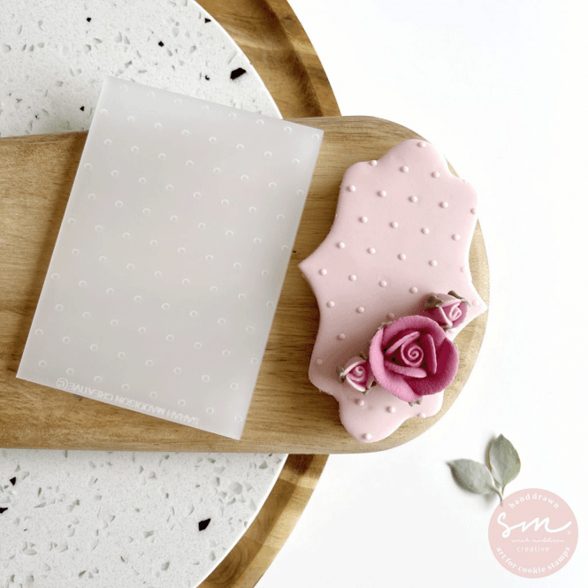 Sarah Maddison Sprinkle Dot - Cookie Stamp