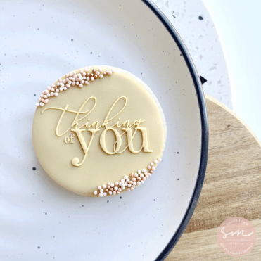 Thinking of you - Cookie Stamp
