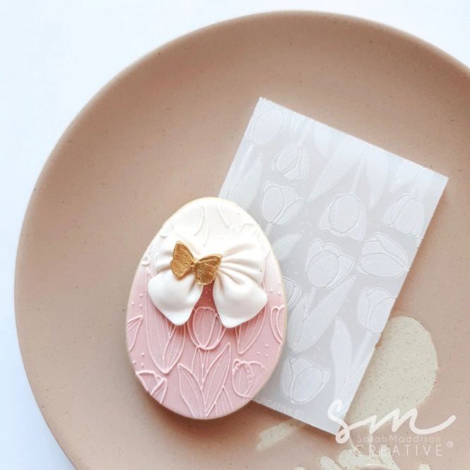 Sarah Maddison Tulip Pattern - Cookie Stamp