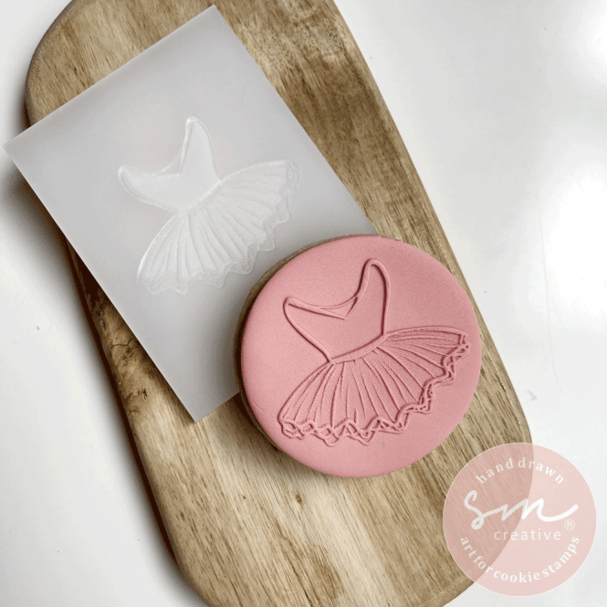 Sarah Maddison TuTu Small - Cookie Stamp
