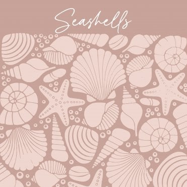 Sea Shells Embossing Parchment Sheets - Pack of 6