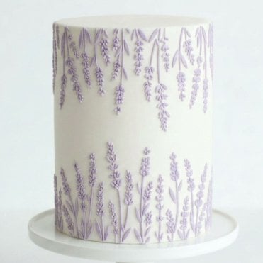 Seamless Cake Stencil - LAVENDERINE
