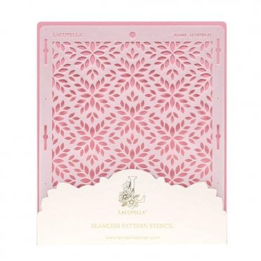 Seamless Pattern Cake Stencil - BLUME