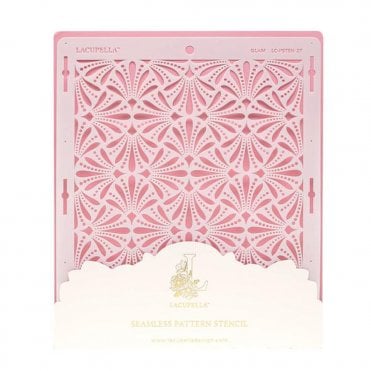 Seamless Pattern Cake Stencil - GLAM