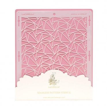 Seamless Pattern Cake Stencil - KRISTAL