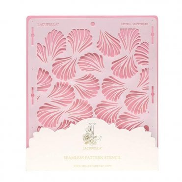 Seamless Pattern Cake Stencil -  LETICIA