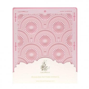 Seamless Pattern Cake Stencil -  RAYES