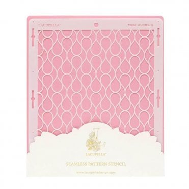 Seamless Pattern Cake Stencil - TWINE