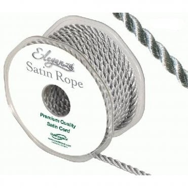 Silver - 5.5mm Satin Rope 10m