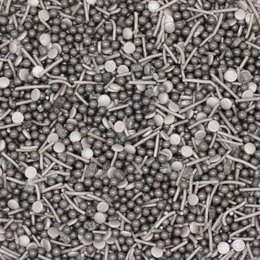 Silver Confetti Carnival Sprinkles - 80g