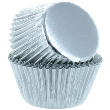 Silver Foil Baking Cupcake Cases - Pack Of 250