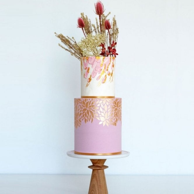 Silvia Favero DUO BELLA - Cake Stencil 2 in 1