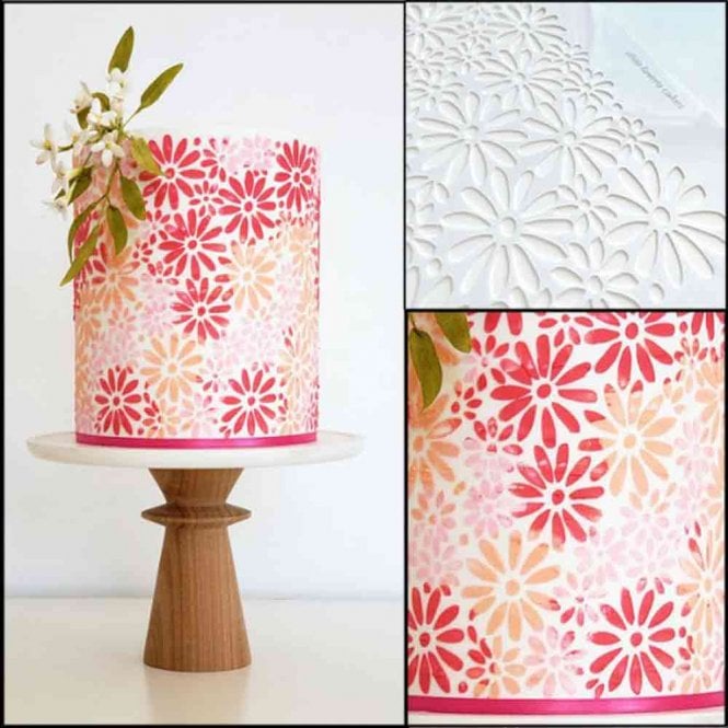 Silvia Favero MIL - Double-Barrel Cake Stencil