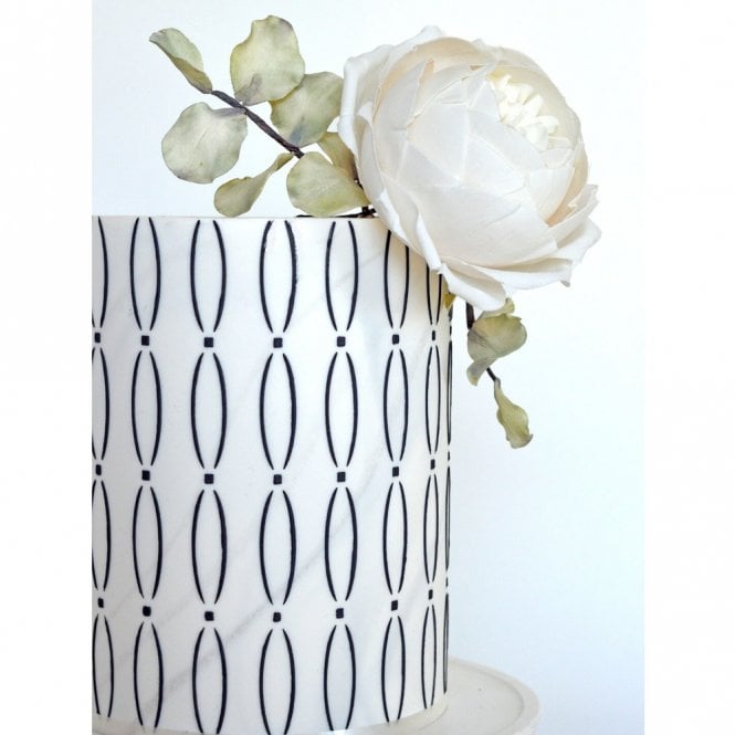 Silvia Favero Tango - Double-Barrel Cake Stencil