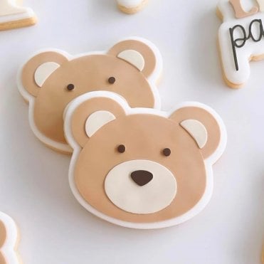 Simple Cute Bear Head Stamp & Cutter