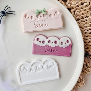 Skull-tastic Banner + Cookie Cutter
