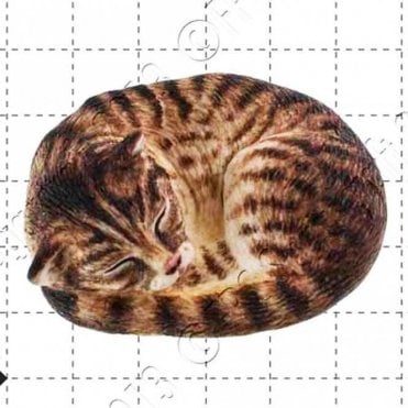 Sleeping Cat - Cake Decorating Silicone Mould